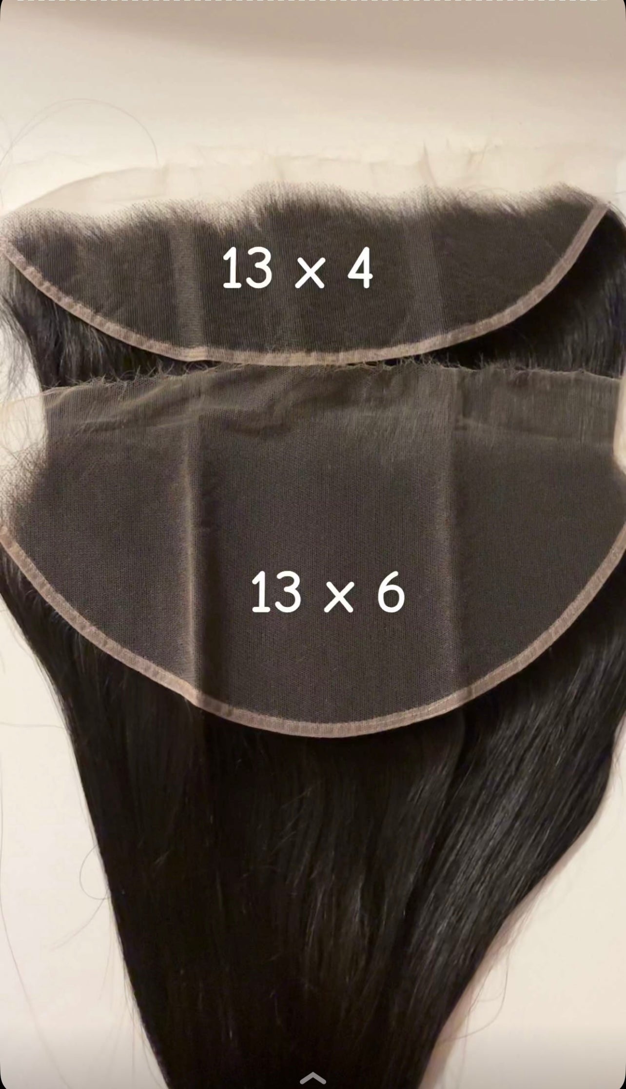 LACEFRONTAL LISSE 13x4